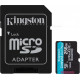 Карта памяти Kingston Canvas Go! microSDXC 256GB SDCG4/256GB (с адаптером)