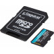 Карта памяти Kingston Canvas Go! microSDXC 256GB SDCG4/256GB (с адаптером)
