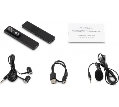 Диктофон DIGMA DiVoice RV70