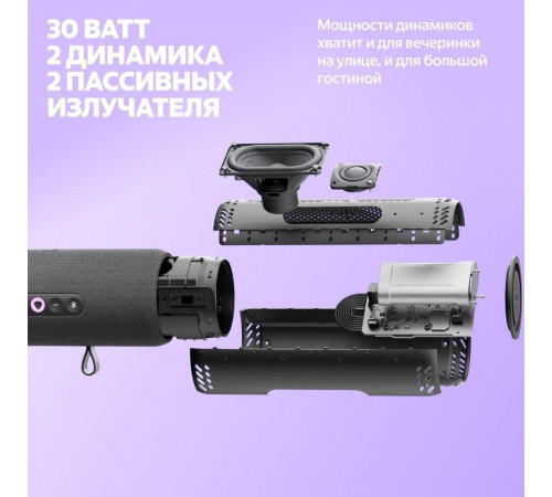Умная колонка Яндекс Станция Стрит (фиолетовый)