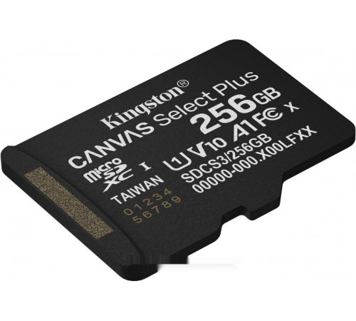 Карта памяти Kingston Canvas Select Plus microSDXC 256GB SDCS3/256GBSP