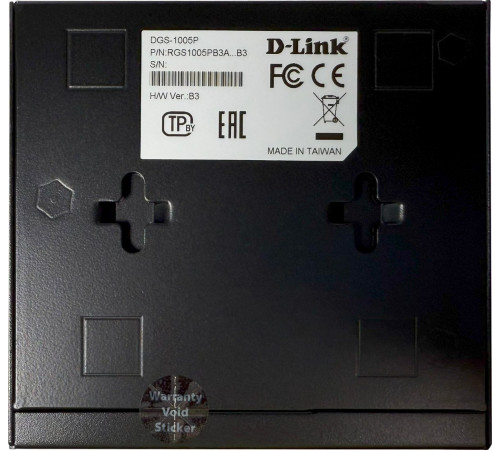 Коммутатор D-LINK DGS-1005P/B3A