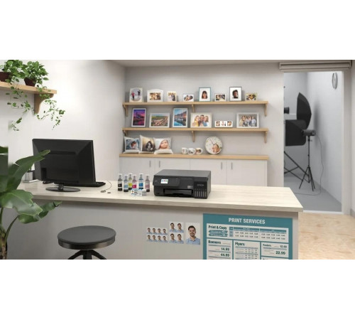 Принтер Epson EcoTank L8100 (черный)