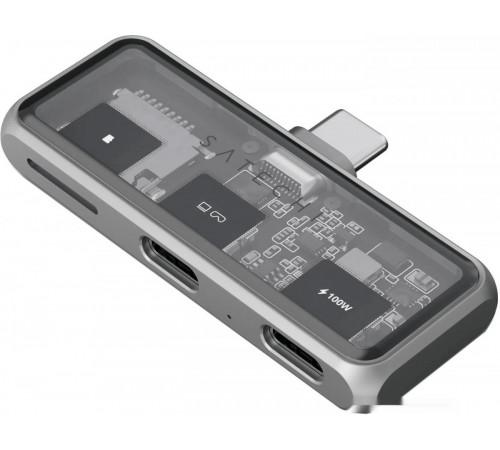 Док-станция Satechi Mobile XR Hub with microSD Reader ST-HXRSDM (серый)