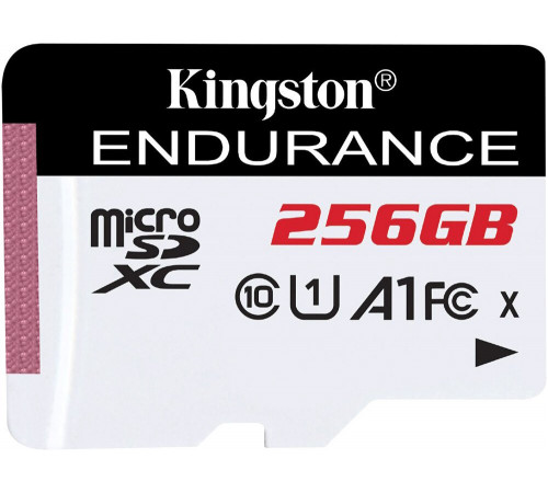 Карта памяти Kingston High Endurance microSDXC 256GB