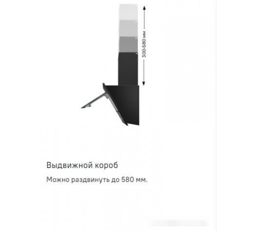 Вытяжка Maunfeld Tower 50 (черный)