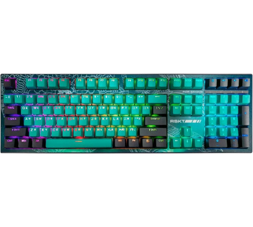 Клавиатура Raskat KM002-UV-GREEN
