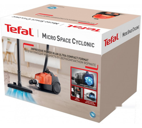 Пылесос Tefal Micro Space Cyclonic TW3235EA