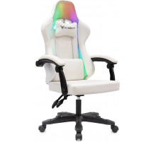 Офисное кресло Knight Wolf RGB (белый)