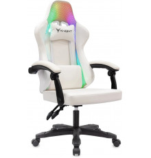 Офисное кресло Knight Wolf RGB (белый)