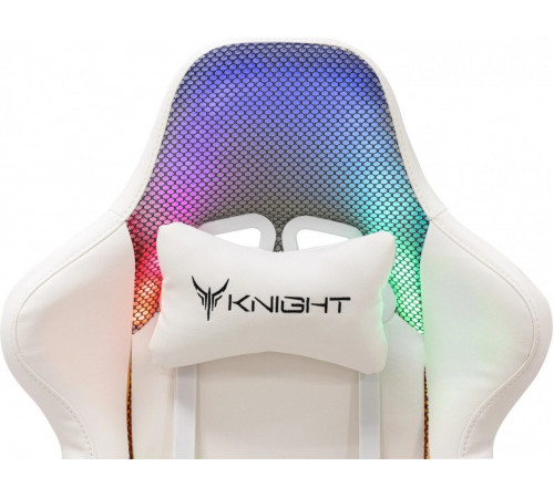 Офисное кресло Knight Wolf RGB (белый)