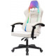Офисное кресло Knight Wolf RGB (белый)