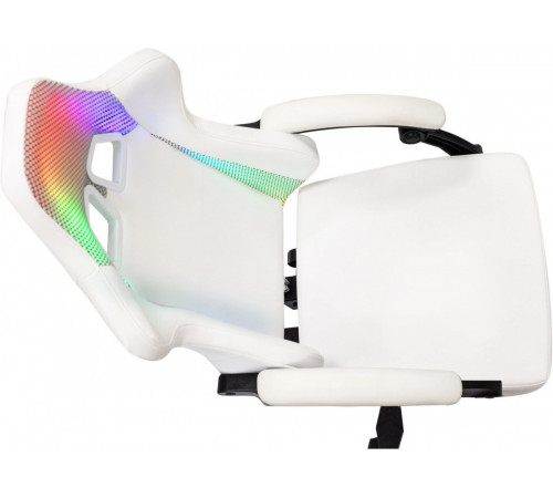 Офисное кресло Knight Wolf RGB (белый)