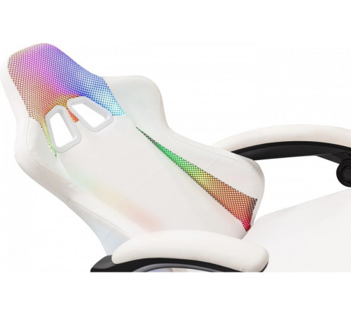 Офисное кресло Knight Wolf RGB (белый)