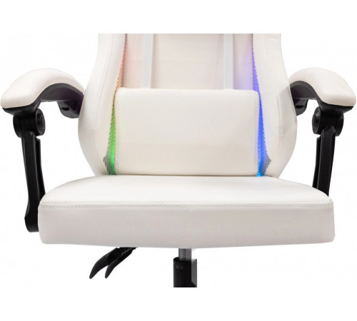 Офисное кресло Knight Wolf RGB (белый)