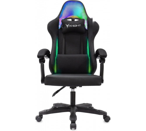 Офисное кресло Knight Wolf RGB (черный)