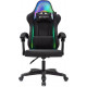 Офисное кресло Knight Wolf RGB (черный)