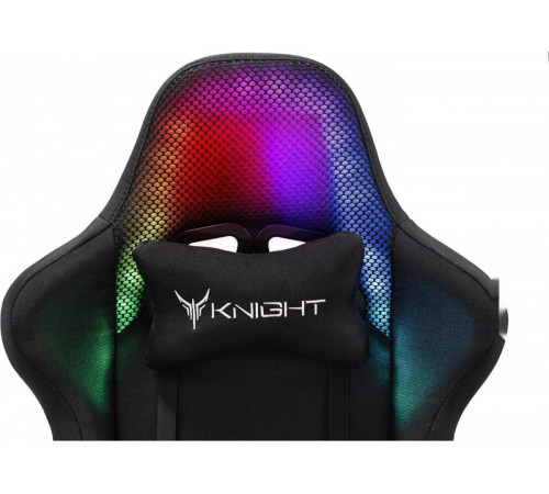 Офисное кресло Knight Wolf RGB (черный)