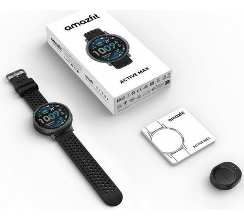 Умные часы Amazfit Active Max (черный)