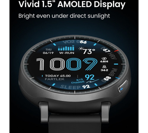 Умные часы Amazfit Active Max (черный)