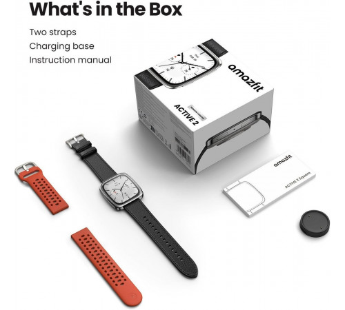 Умные часы Amazfit Active 2S (черный)