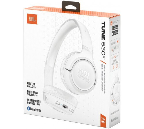 Наушники JBL Tune 530BT (белый)