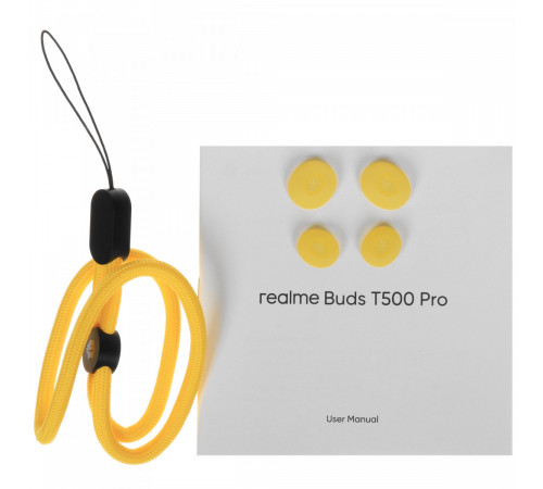 Наушники Realme Buds T500 Pro (желтый)