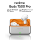 Наушники Realme Buds T500 Pro (белый/серебристый)