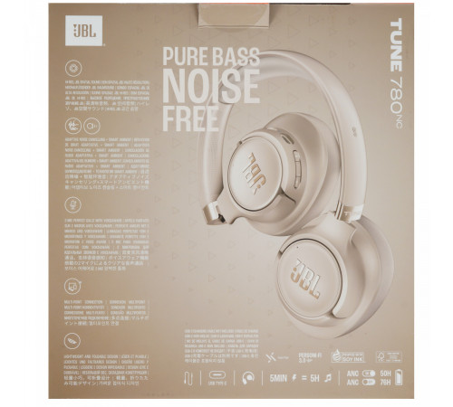 Наушники JBL Tune 780NC (бежевый)