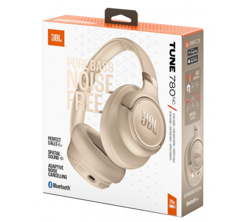 Наушники JBL Tune 780NC (бежевый)