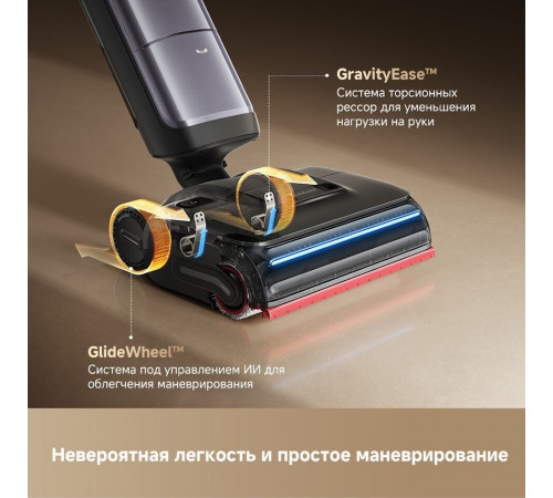 Вертикальный моющий пылесос Dreame H16 Pro Steam Wet and Dry Vacuum HHR48F (с евровилкой)