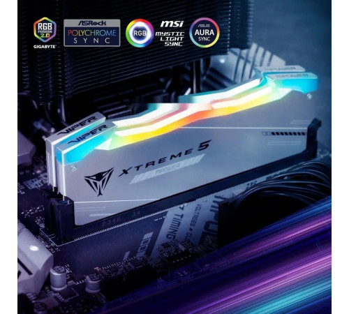Модуль памяти Patriot Viper Xtreme 5 2x16ГБ DDR5 8000 МГц PVXR532G80C38KM