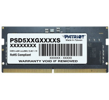 Модуль памяти Patriot Signature Line 32ГБ DDR5 SODIMM 5600 МГц PSD532G56002S