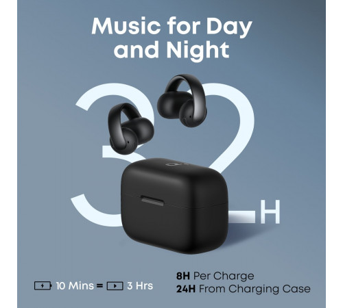 Наушники Anker Soundcore AeroClip (черный)