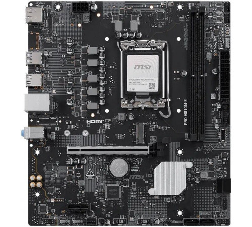 Материнская плата MSI Pro H810M-E