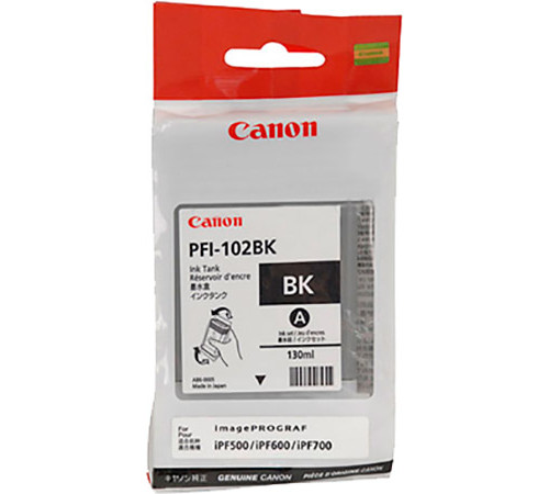 Картридж Canon PFI-102BK