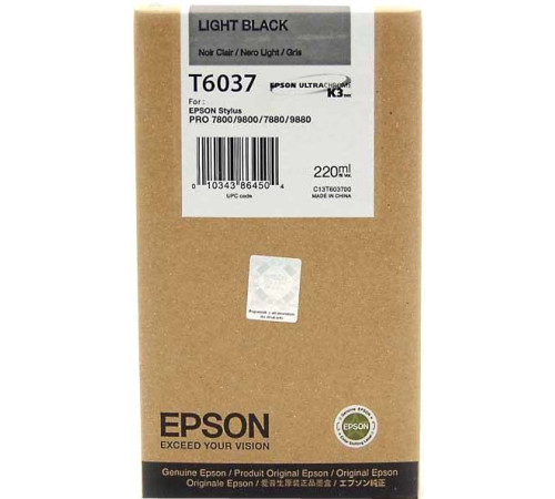 Картридж Epson C13T603700