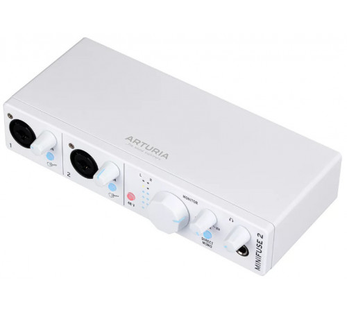 Аудиоинтерфейс Arturia MiniFuse 2 (белый)