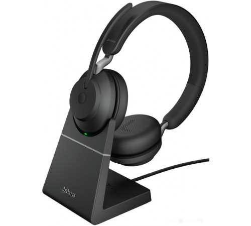 Наушники Jabra Evolve2 65 MS Stereo USB-A Desk (черный)