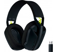 Наушники Logitech G435 Lightspeed (черный/неоновый желтый)