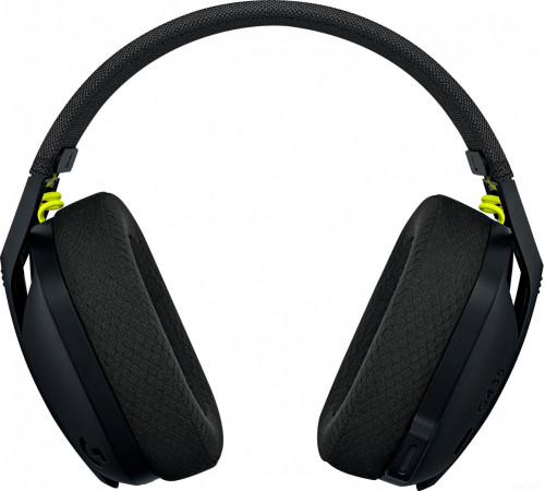 Наушники Logitech G435 Lightspeed (черный/неоновый желтый)