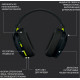 Наушники Logitech G435 Lightspeed (черный/неоновый желтый)