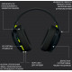 Наушники Logitech G435 Lightspeed (черный/неоновый желтый)