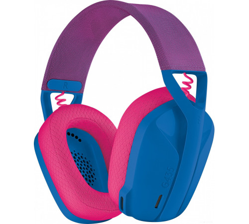 Наушники Logitech G435 Lightspeed (синий/малиновый)