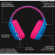Наушники Logitech G435 Lightspeed (синий/малиновый)