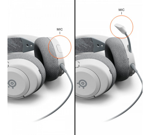 Наушники SteelSeries Arctis Nova 1 (белый)