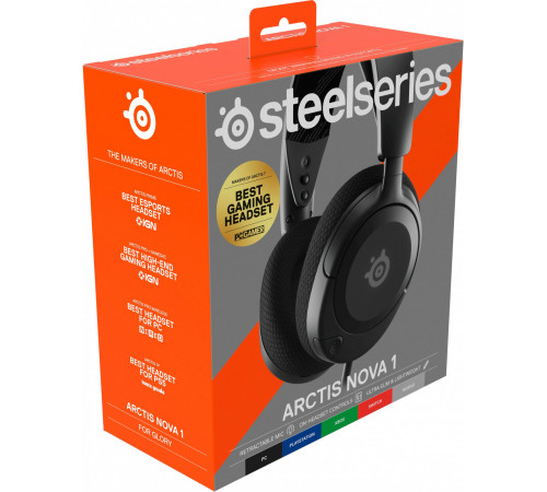 Наушники SteelSeries Arctis Nova 1 (черный)
