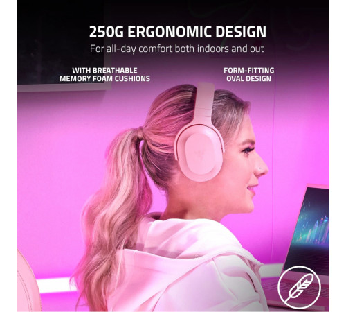 Наушники RAZER Barracuda X 2022 (розовый)