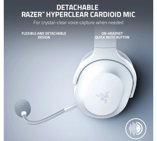Наушники RAZER Barracuda X 2022 (белый)