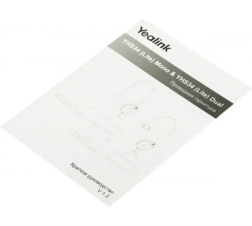 Наушники Yealink YHS34 Lite Mono